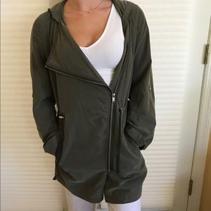 Army Green Trench Coat
